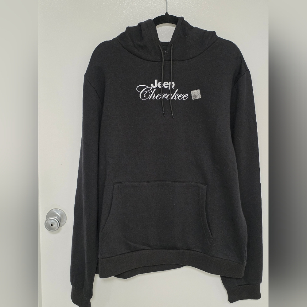 Jeep Black Hoodie for Men